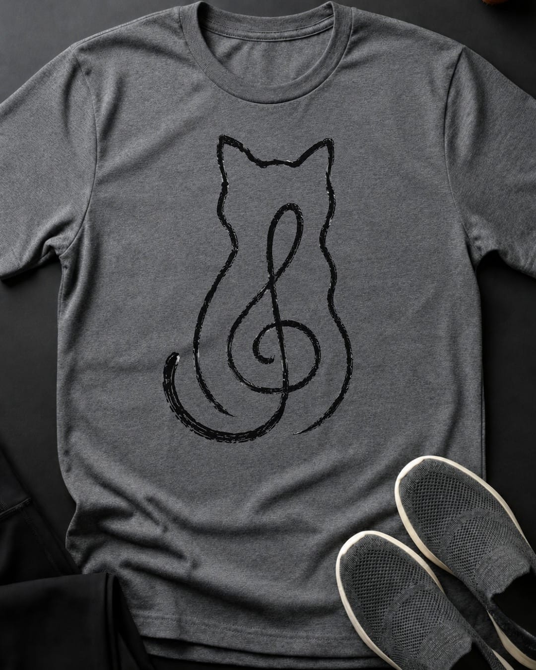 Cat In Treble Tee