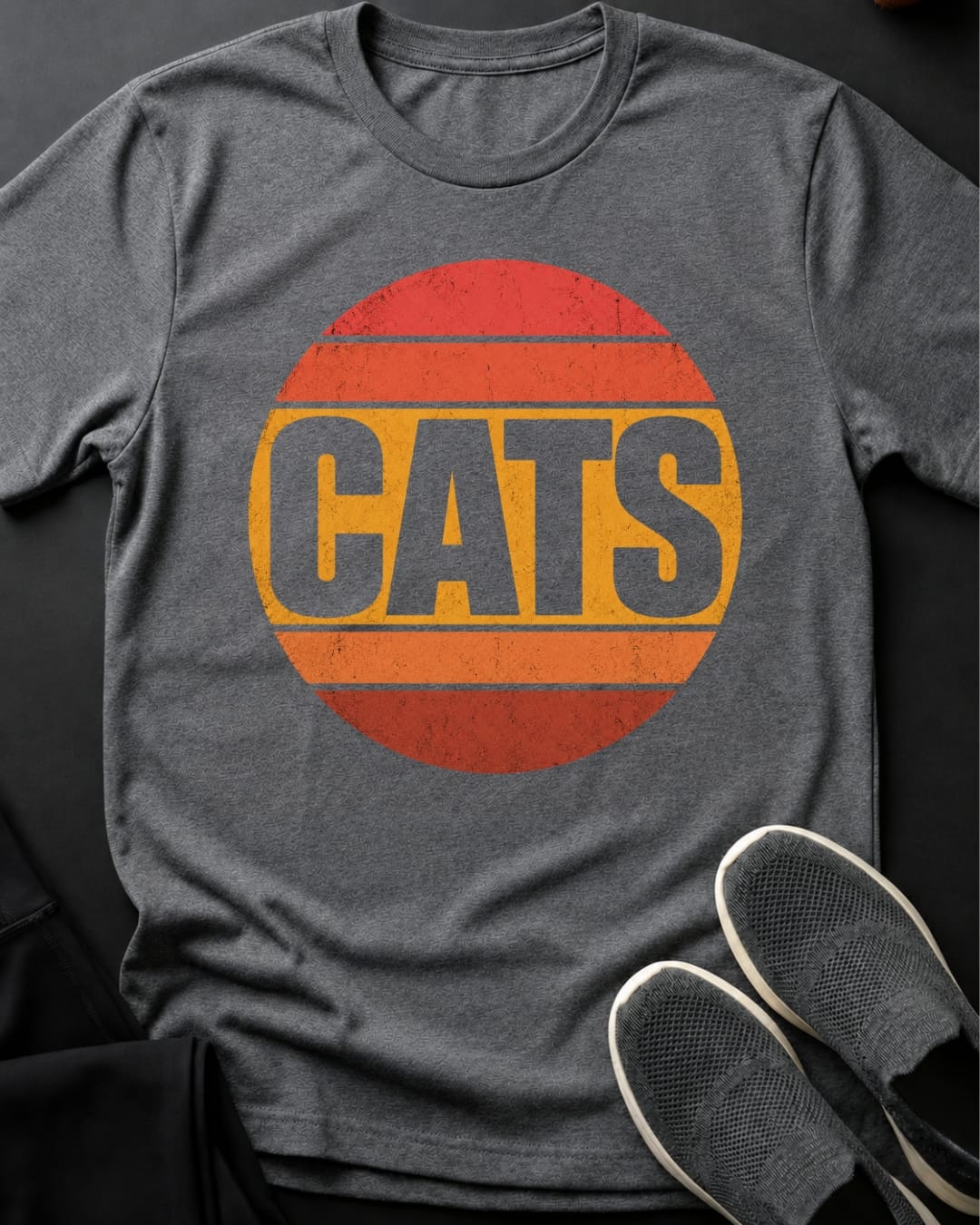 Cat Sunset Tee
