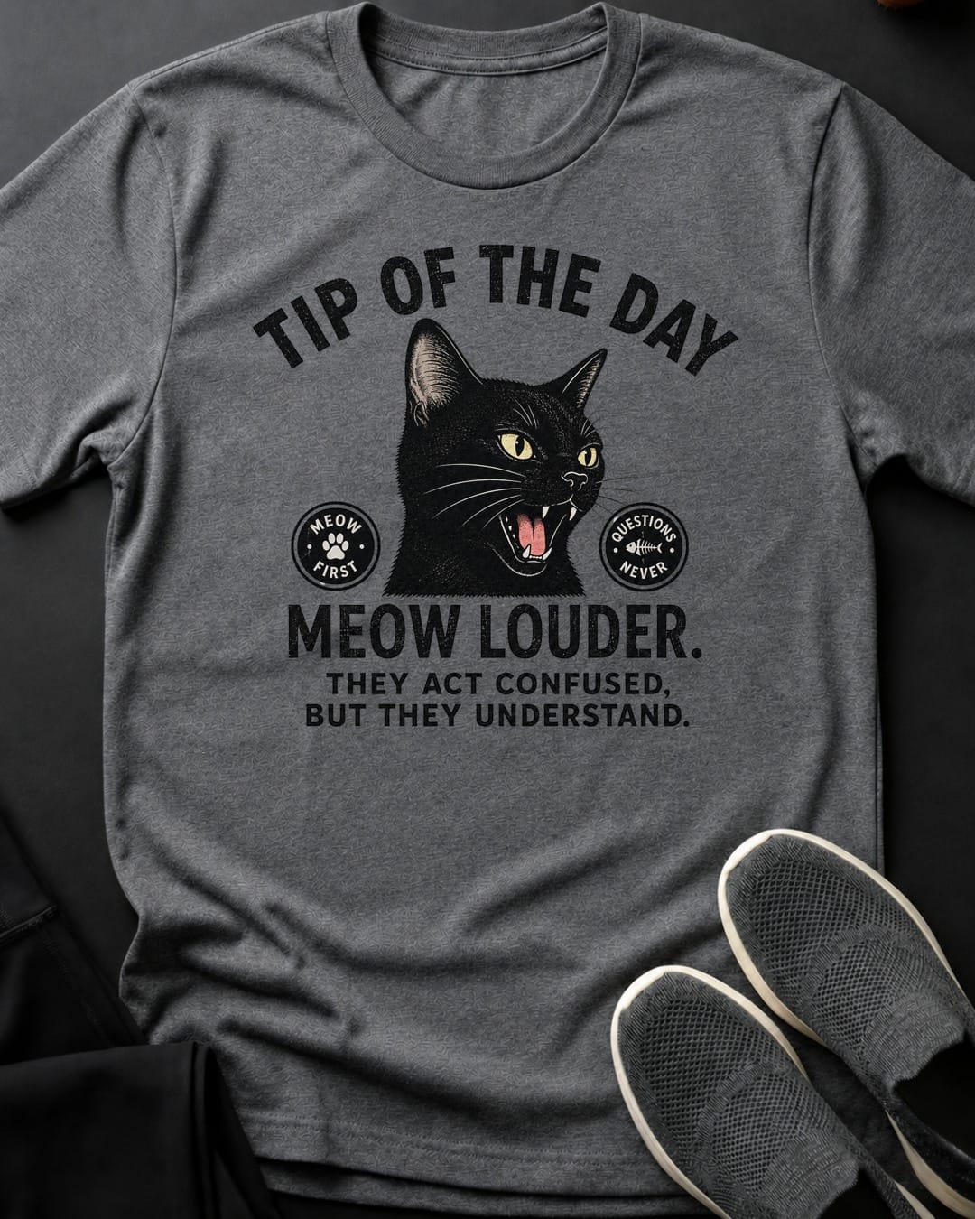 Meow Louder Tee
