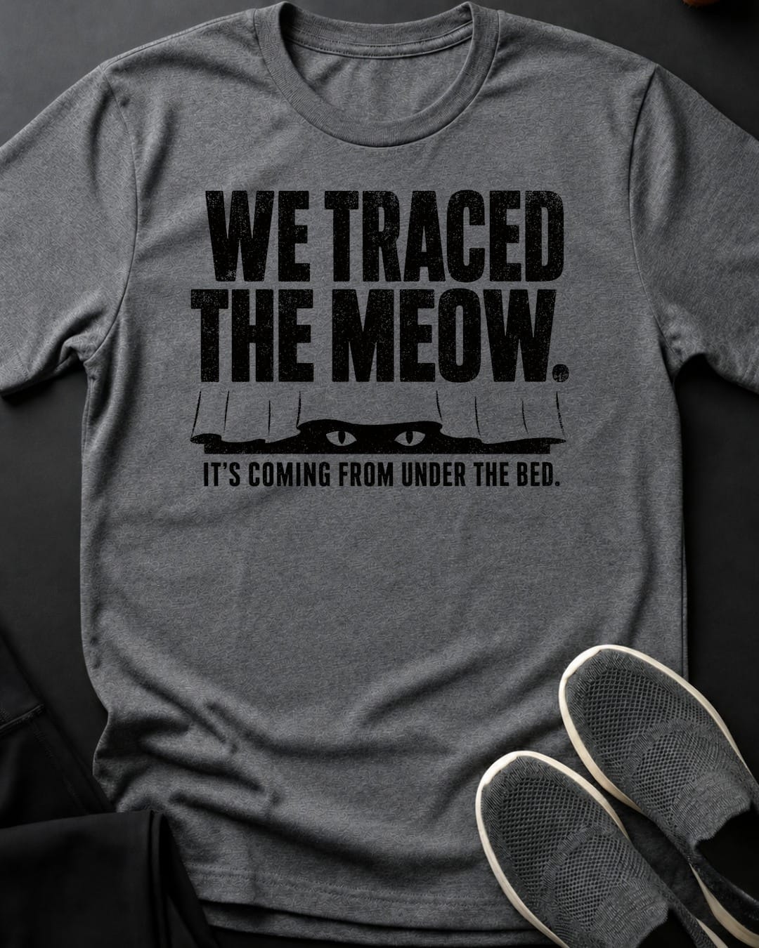 Meowing Traced Tee