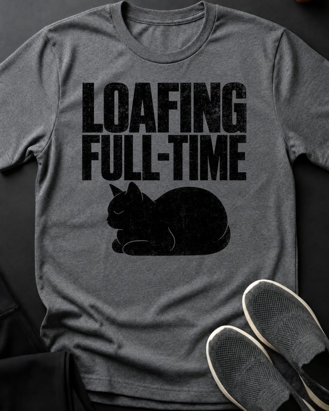 Loafing Full Time Tee
