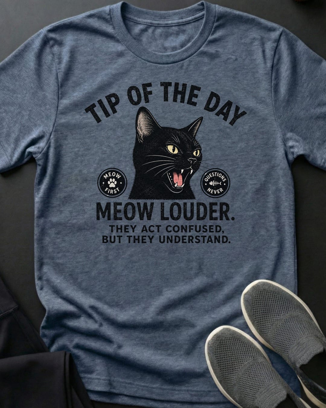 Meow Louder Tee