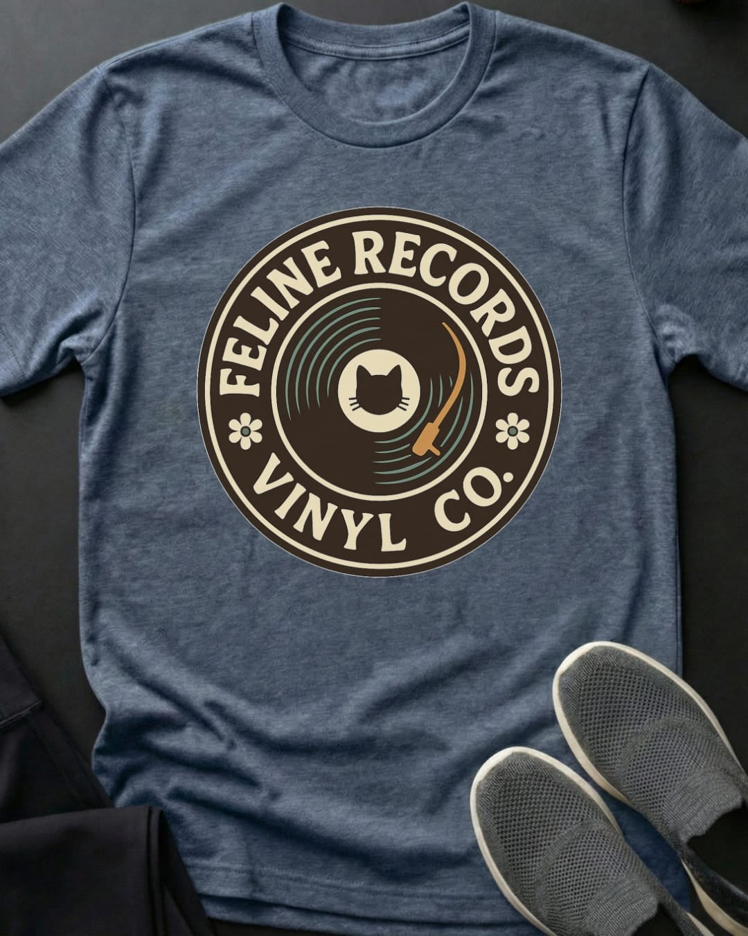 Feline Records Tee