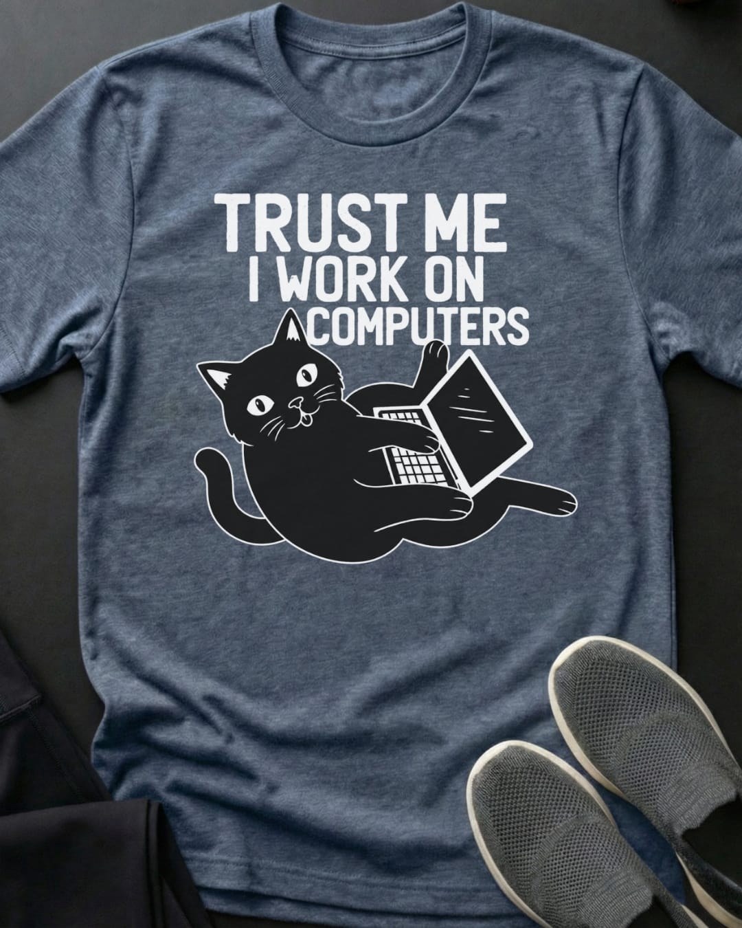 I Work On Computers Tee