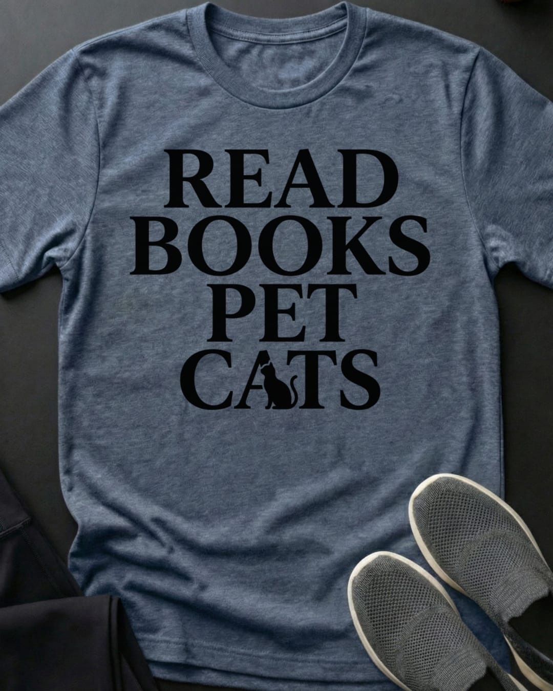 Read Books Pet Cats Tee