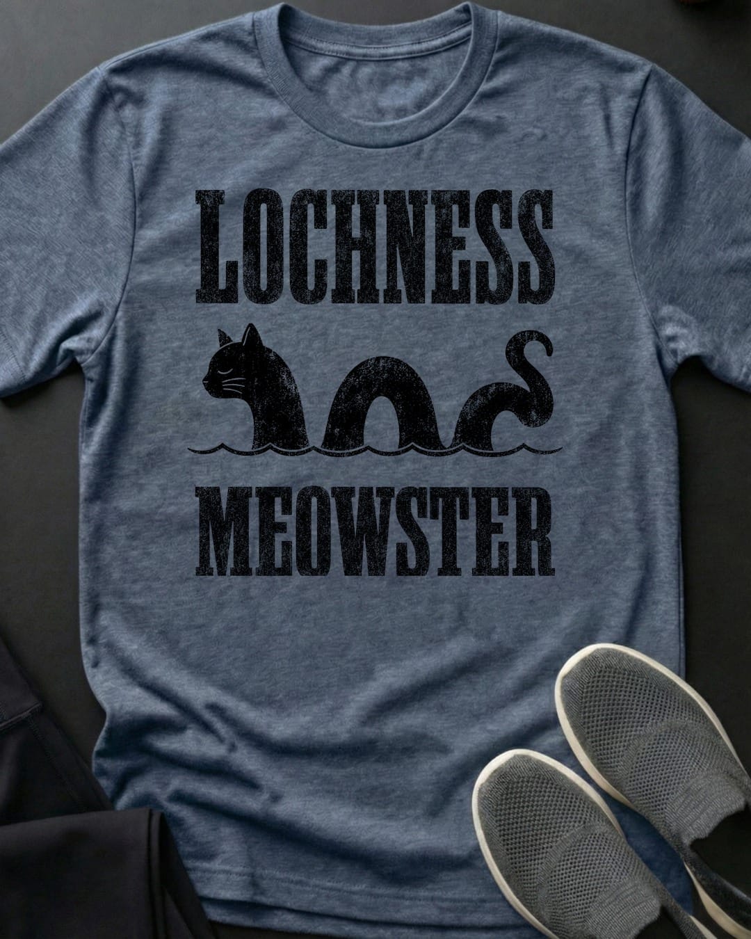 Lochness Meowster Tee