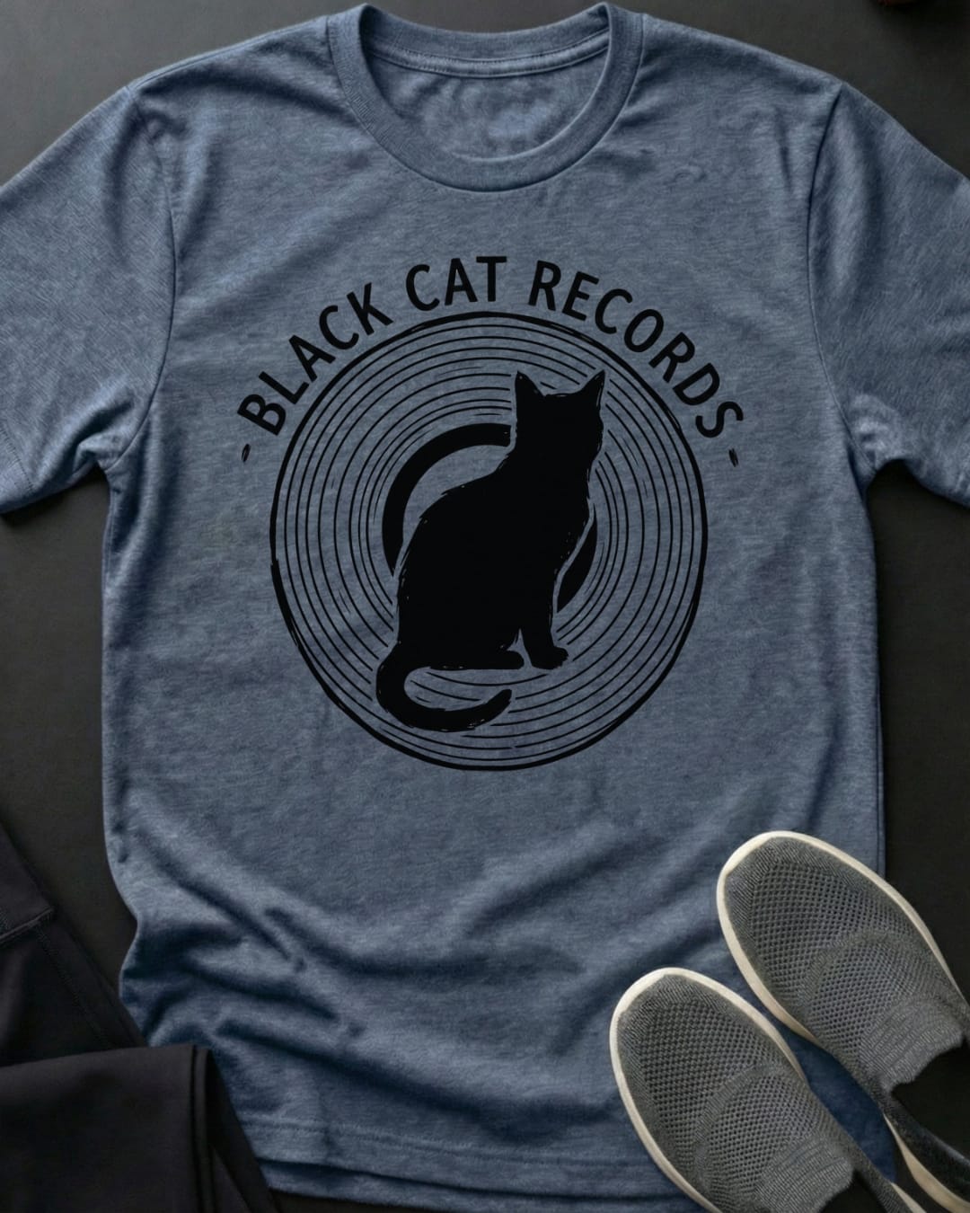 Black Cat Records Tee