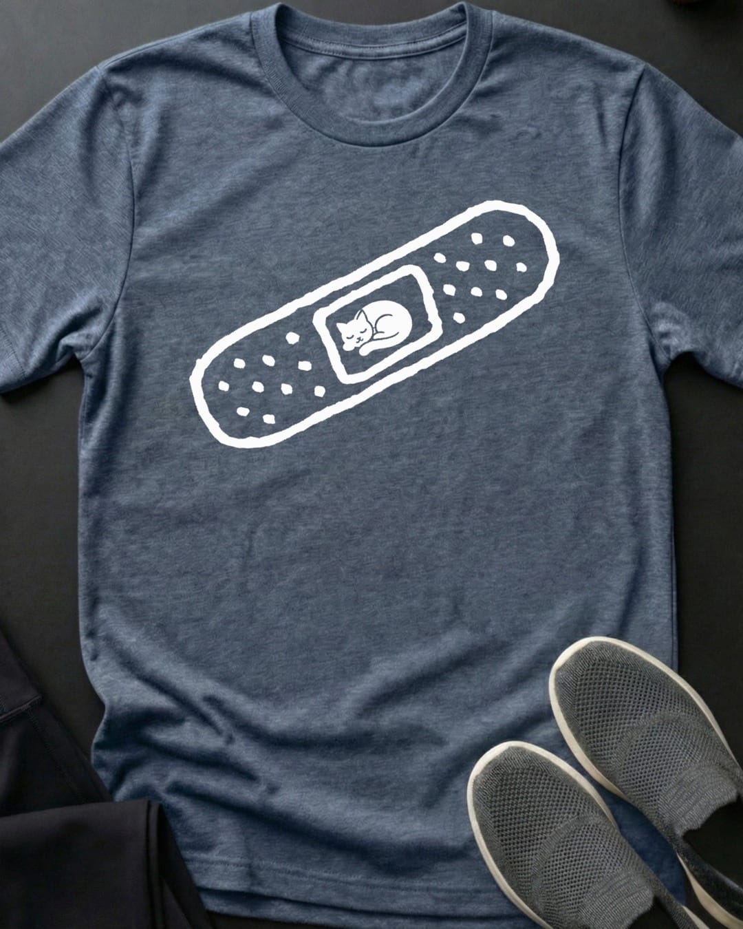 Purrfect Little Patch Tee