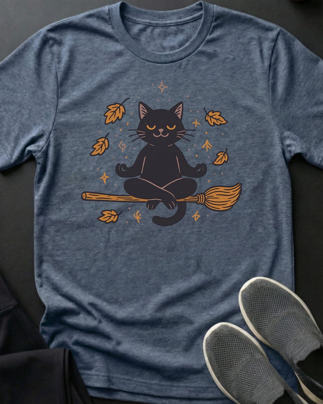 Zen Witchy Cat Tee