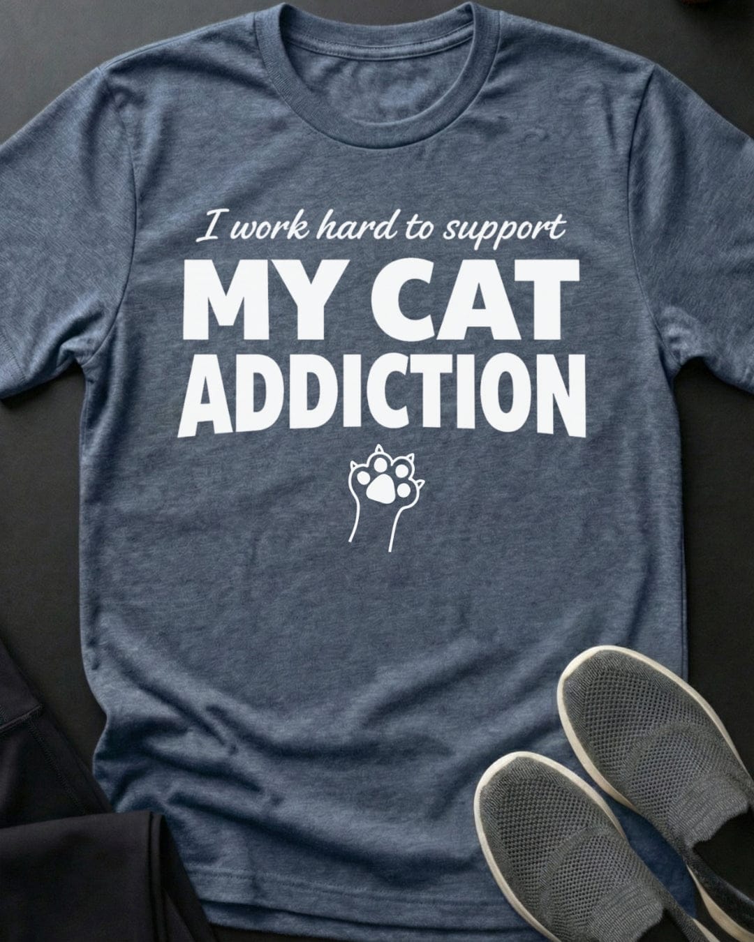 Cat Addiction Tee