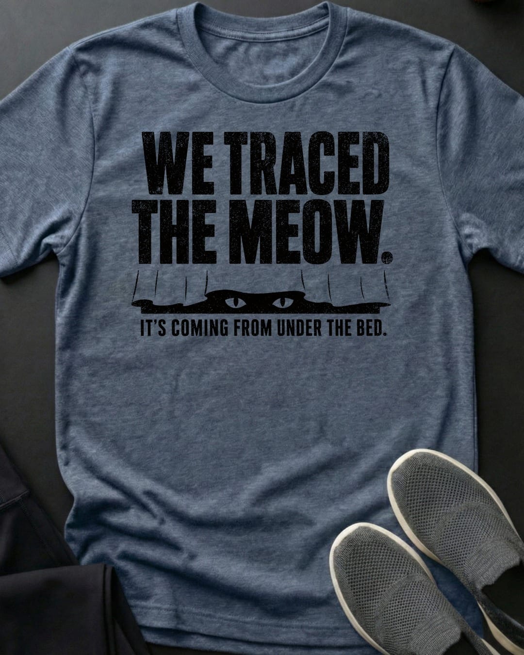 Meowing Traced Tee
