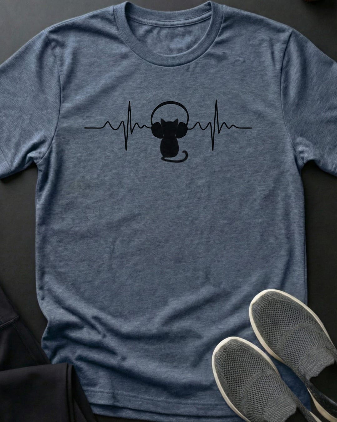 Purrfect Frequency Tee
