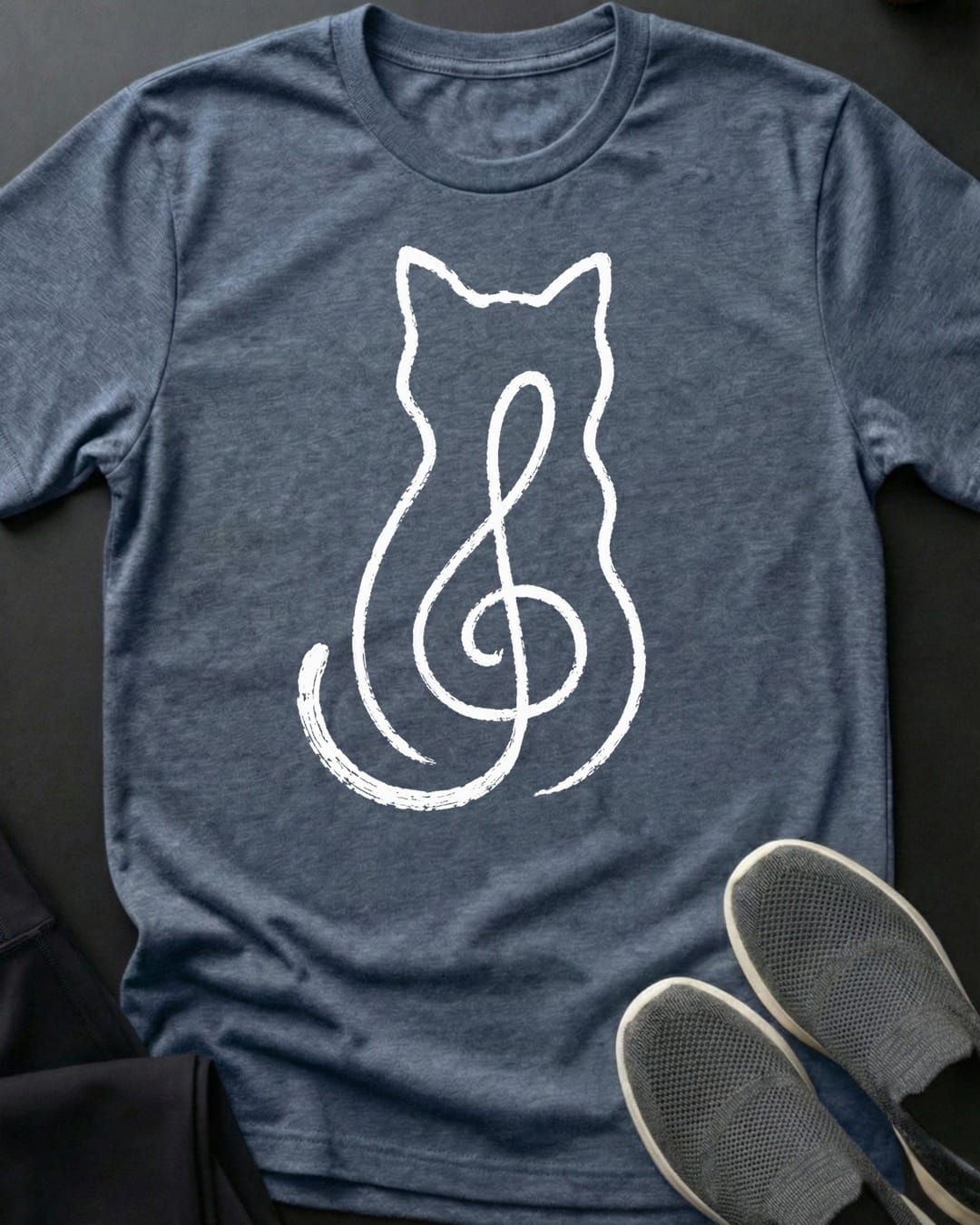 Cat In Treble Tee