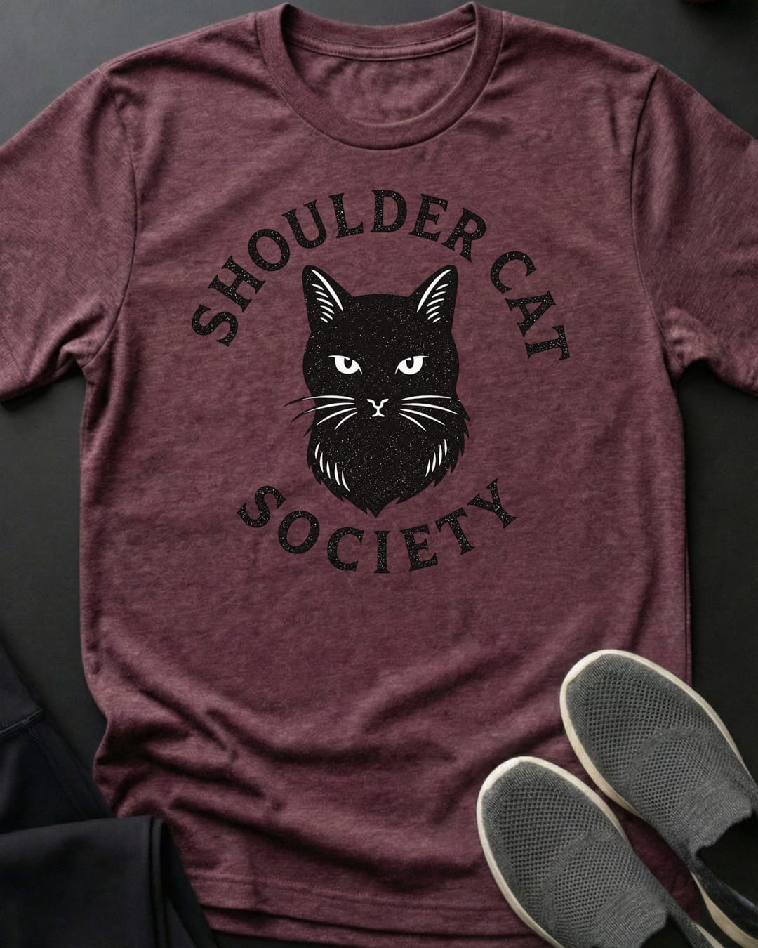 Shoulder Cat Society Tee