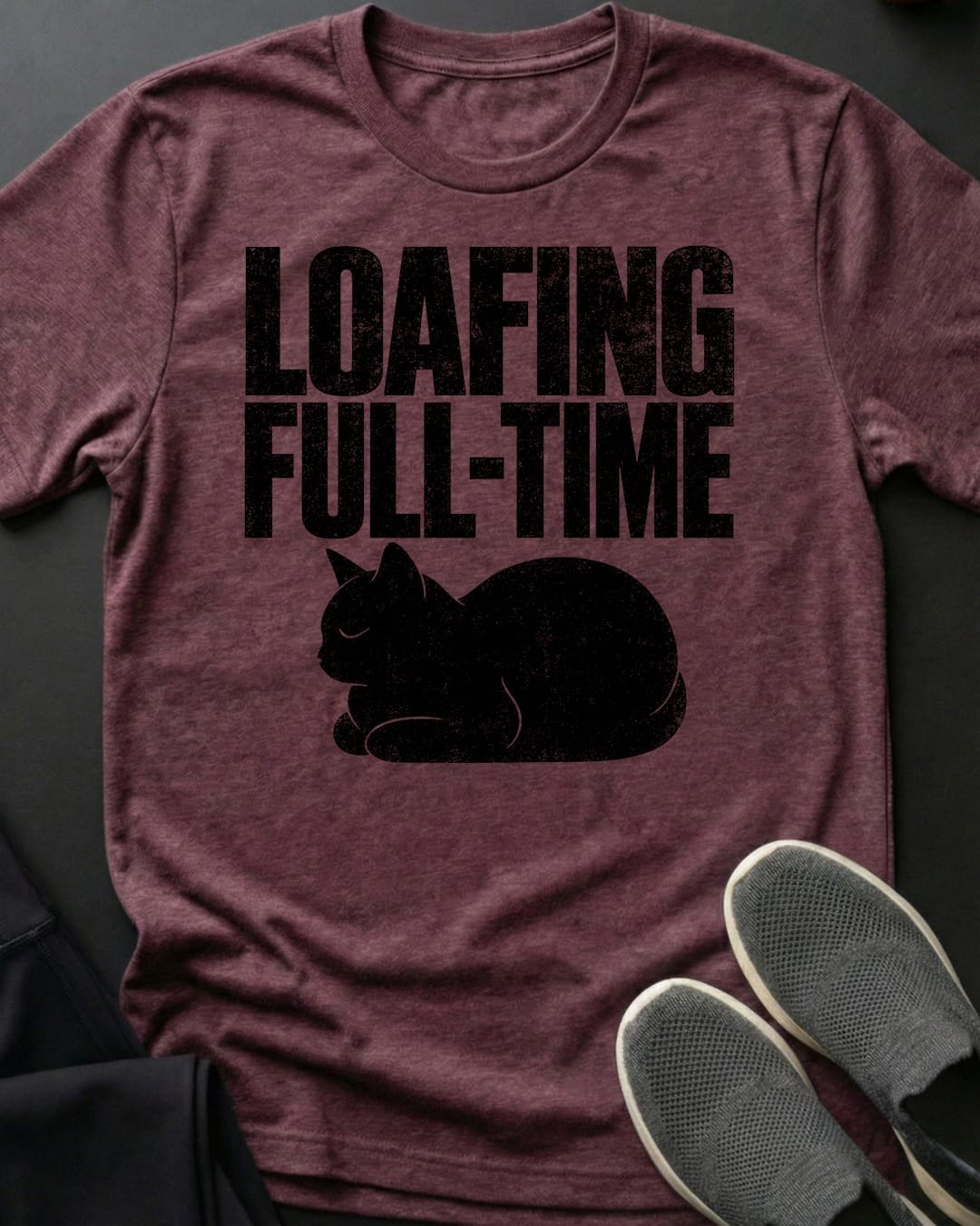Loafing Full Time Tee