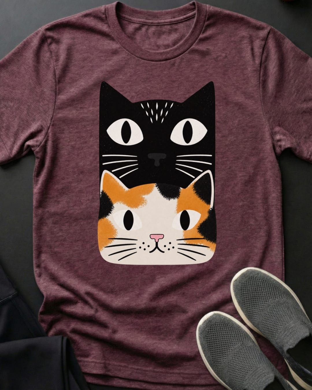 Calico Cat Stack Tee