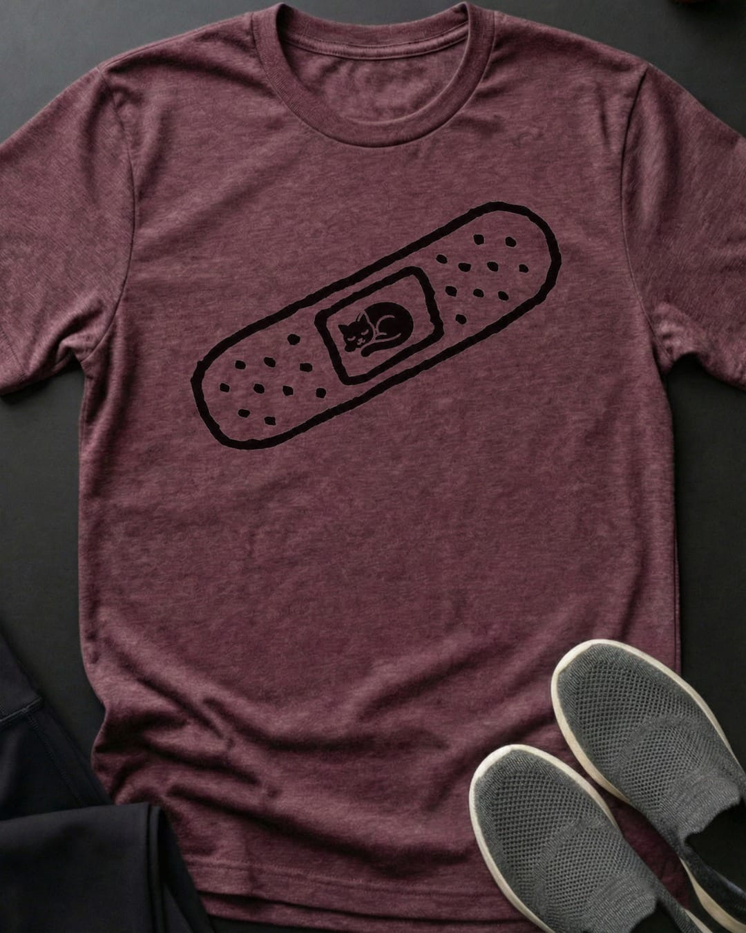 Purrfect Little Patch Tee