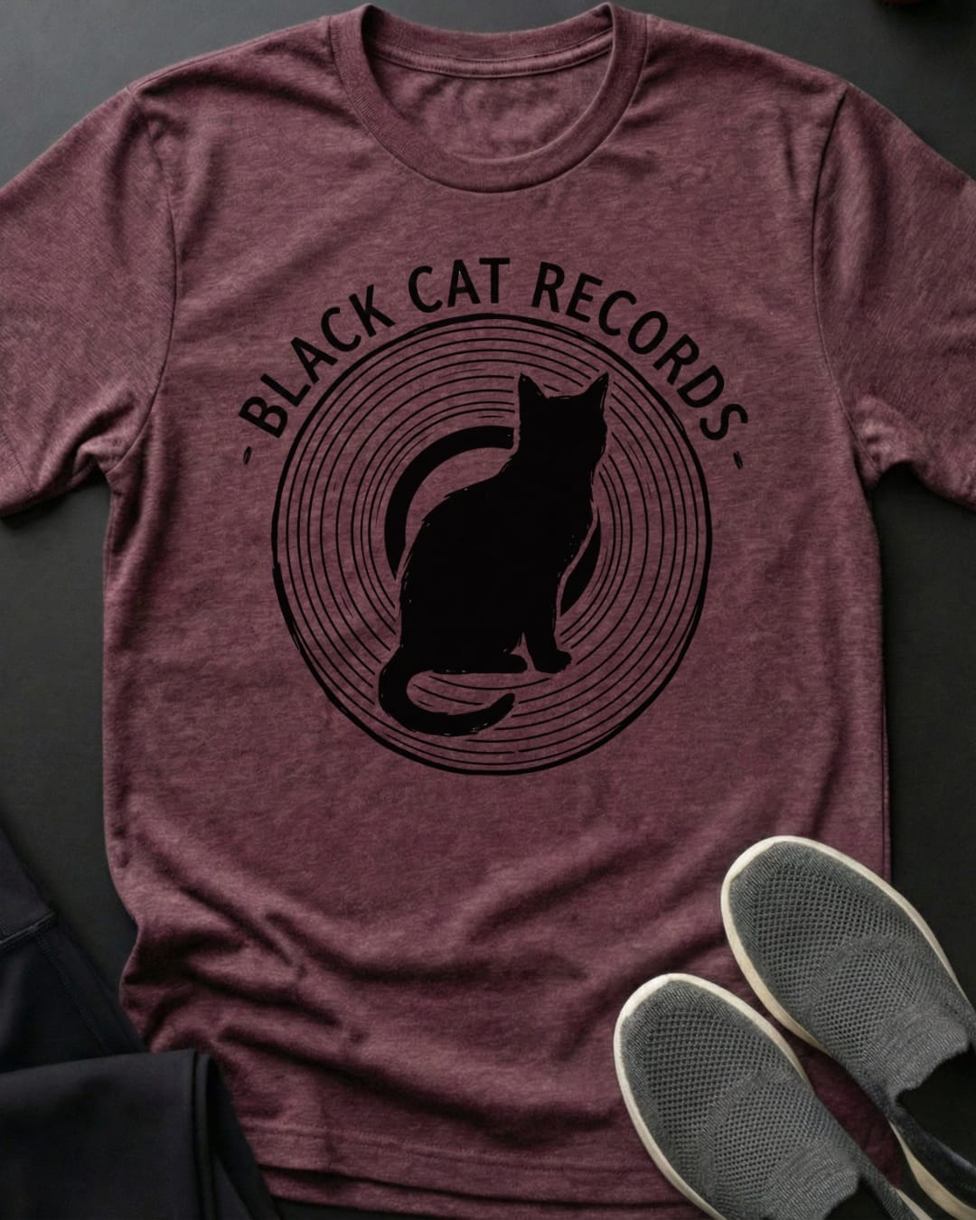 Black Cat Records Tee