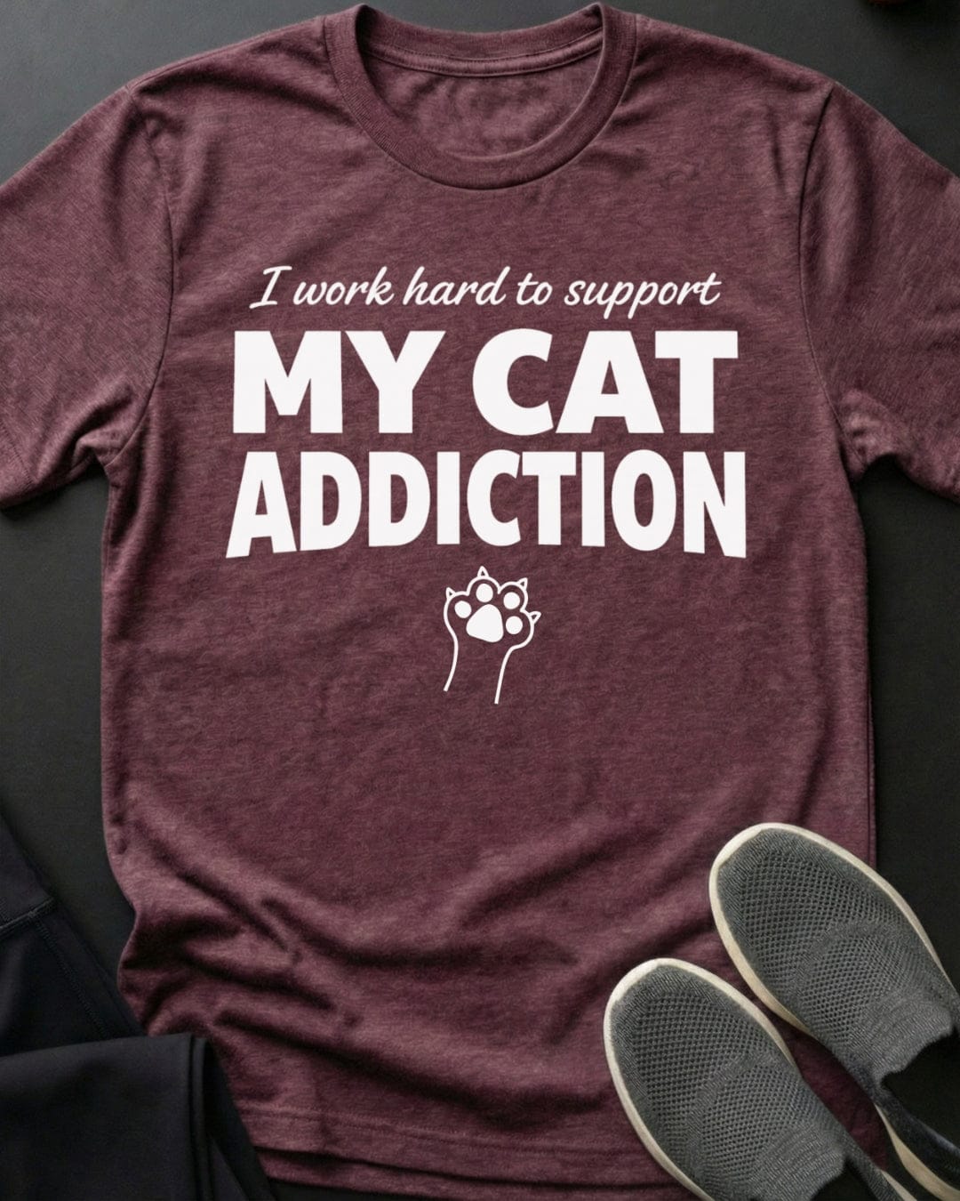 Cat Addiction Tee