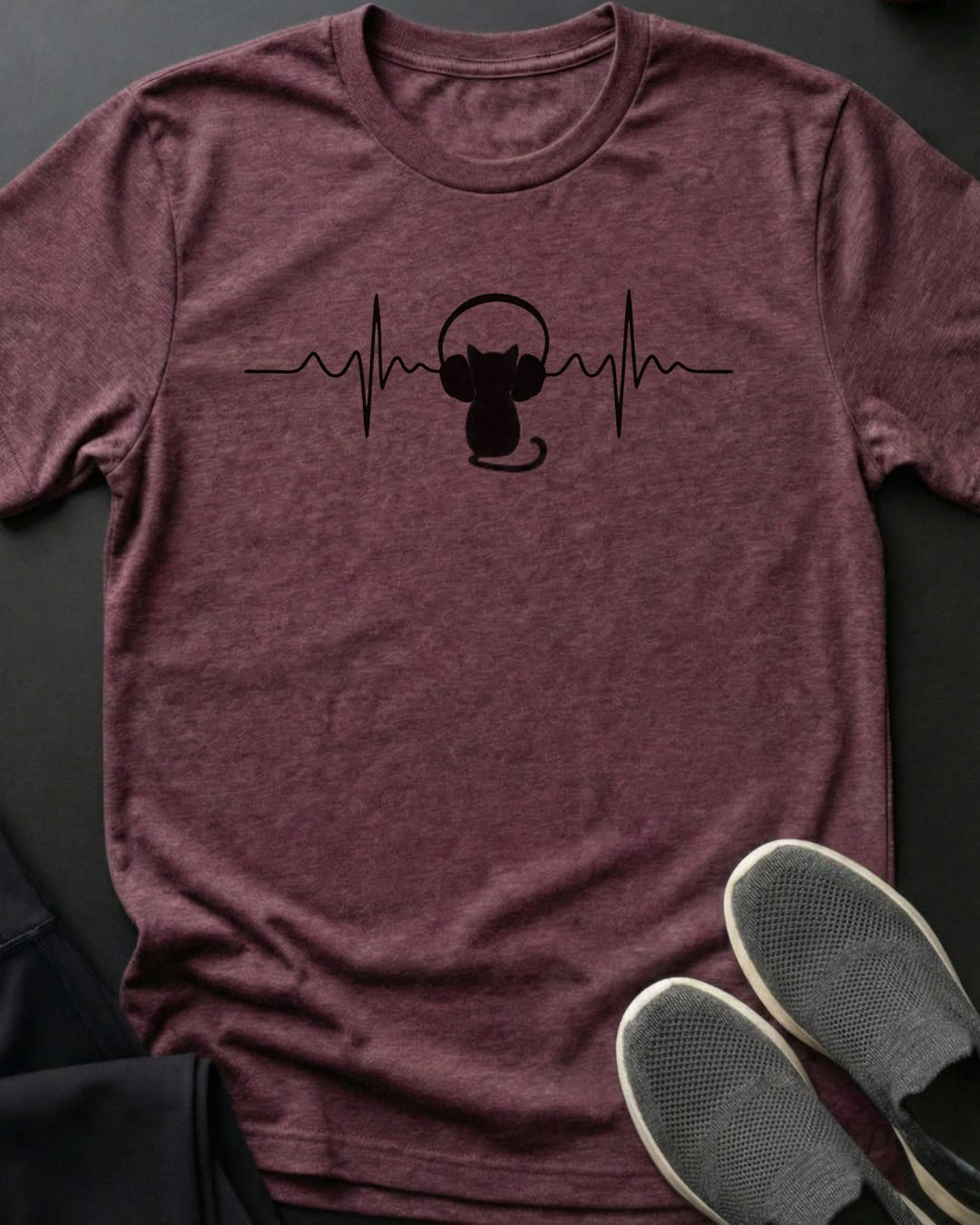 Purrfect Frequency Tee
