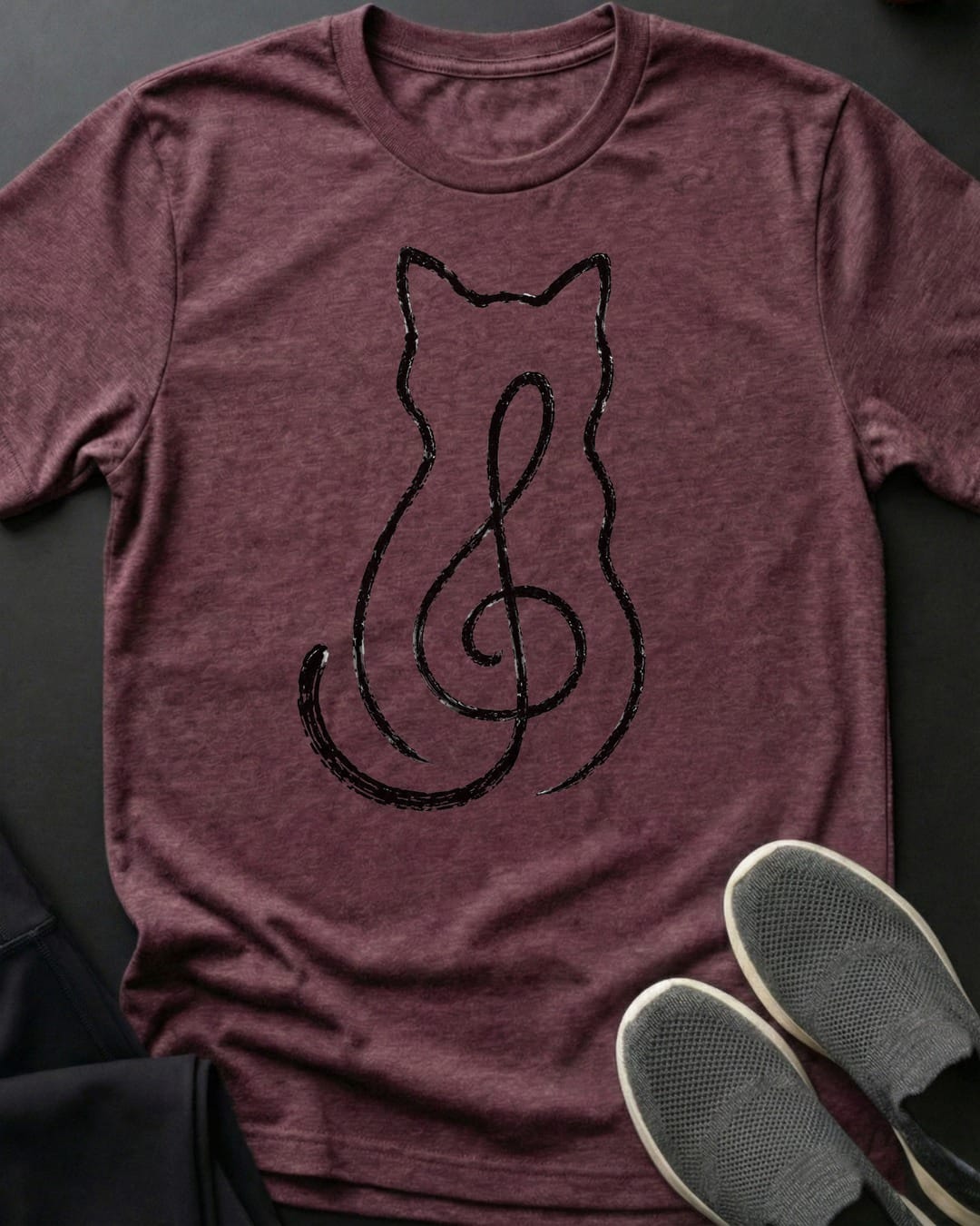 Cat In Treble Tee
