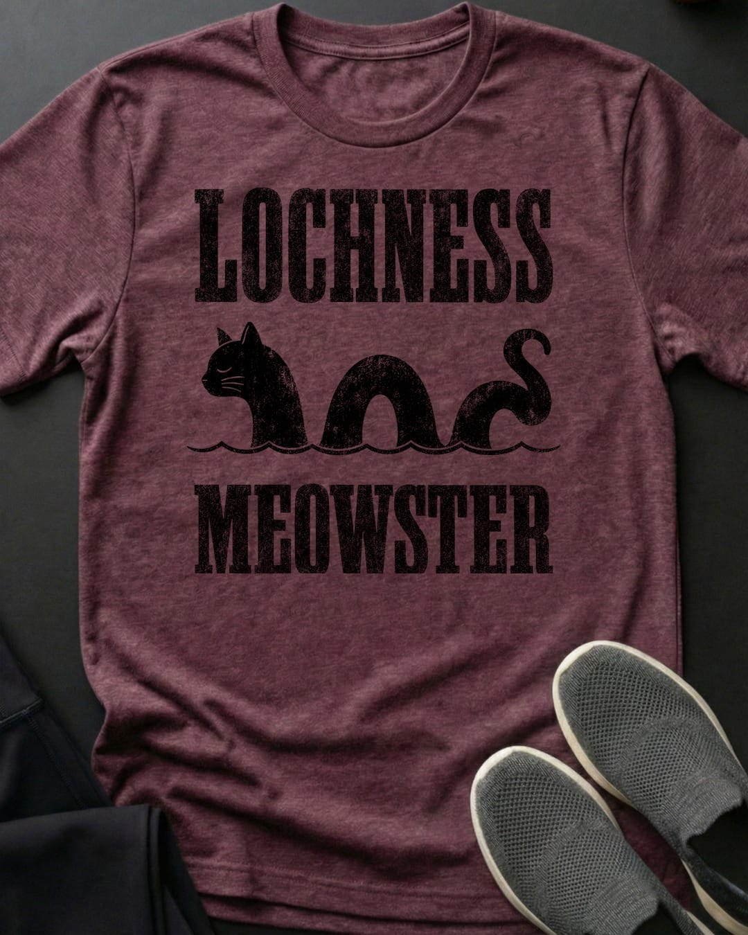 Lochness Meowster Tee