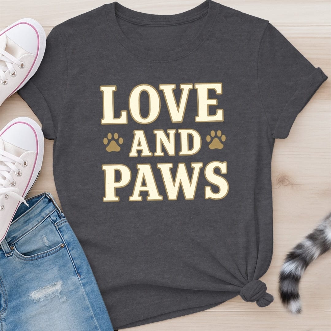 LOVE & PAWS T-SHIRT