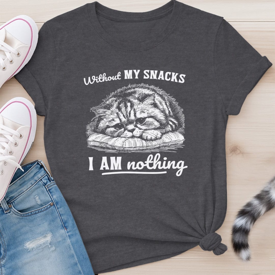 WITHOUT SNACKS T-SHIRT