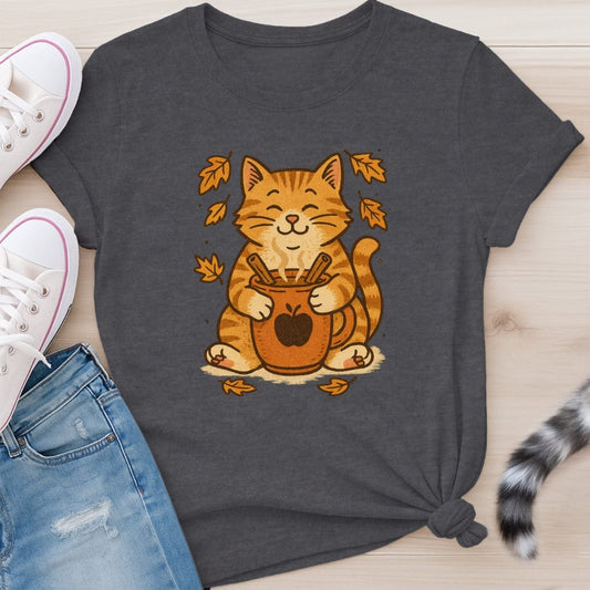 APPLE CIDER KITTY T-SHIRT