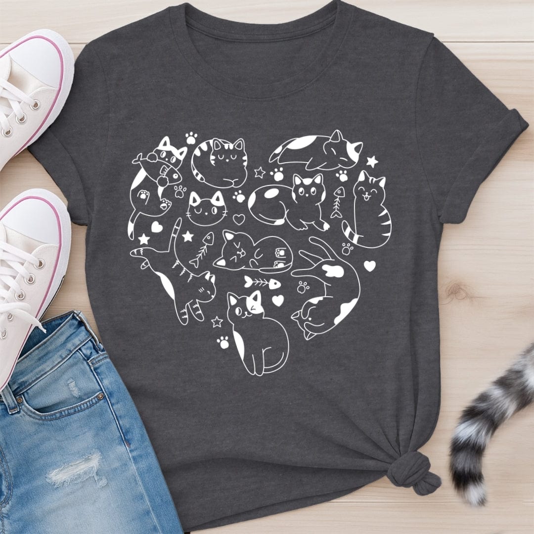 KITTY HEART T-SHIRT