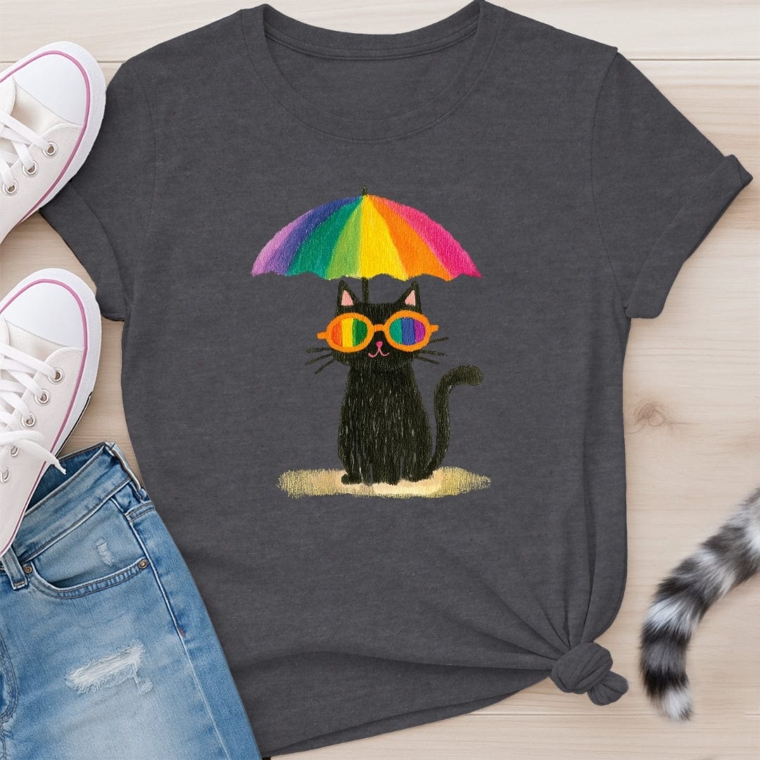 RAINBOW UNBRELLA T-SHIRT