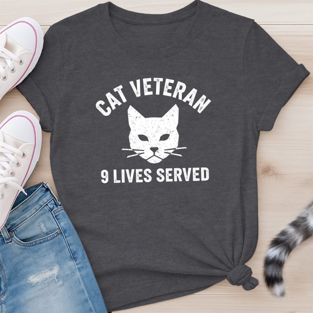 CAT VETERAN T-SHIRT