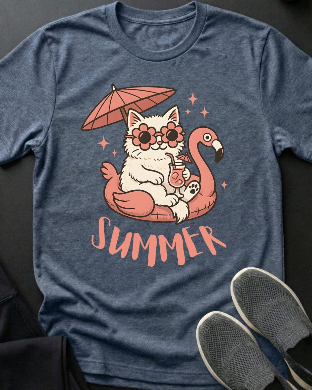 Summer Kitty Tee