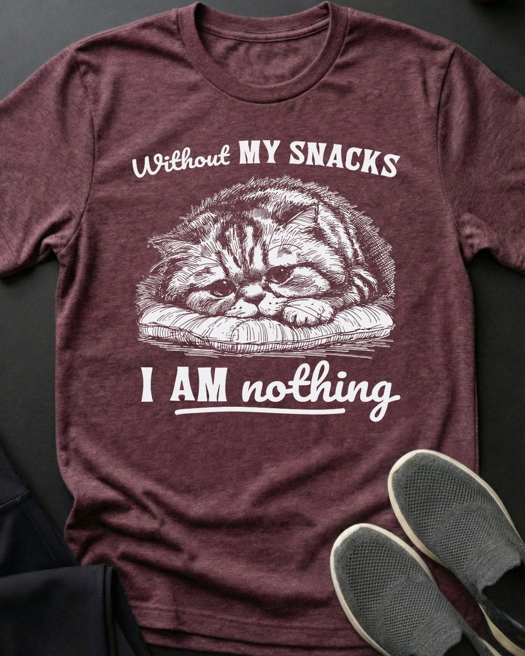 Without Snacks Tee