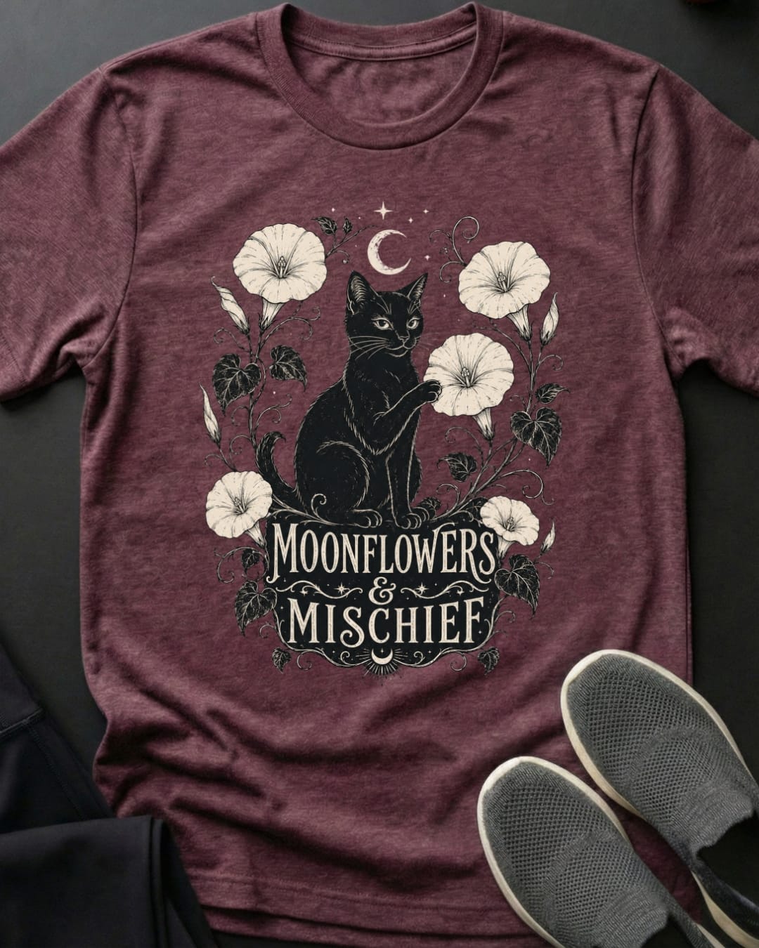 Moonflowers & Mischief Tee
