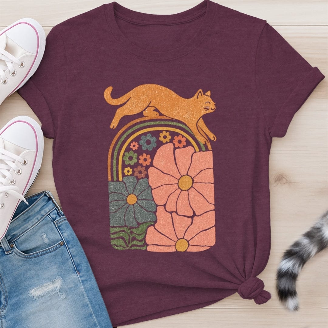 KITTY FLOWERS T-SHIRT