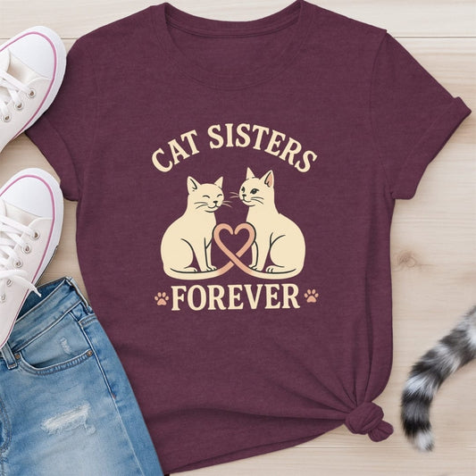 CAT SISTERS T-SHIRT
