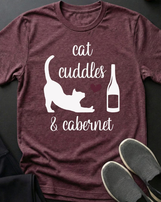 Cuddles And Cabernet Tee