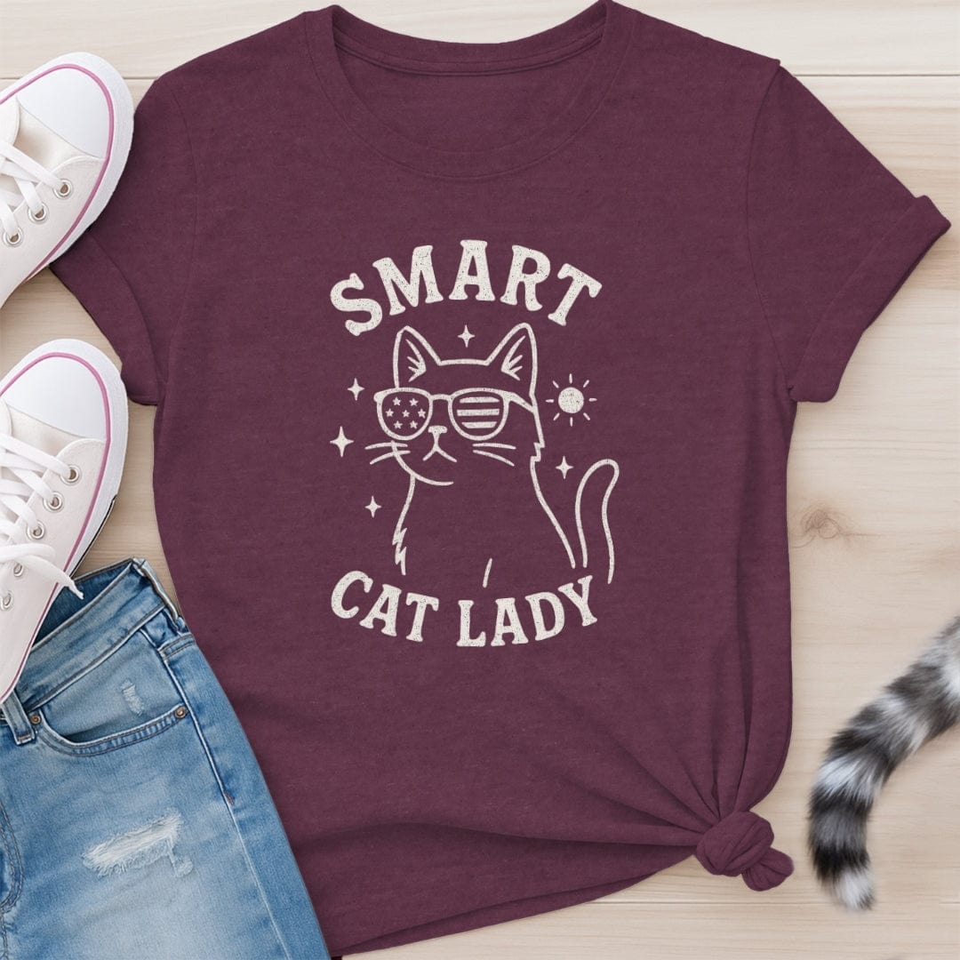 SMART CAT LADY T-SHIRT