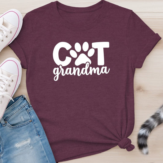 CAT GRANDMA T-SHIRT