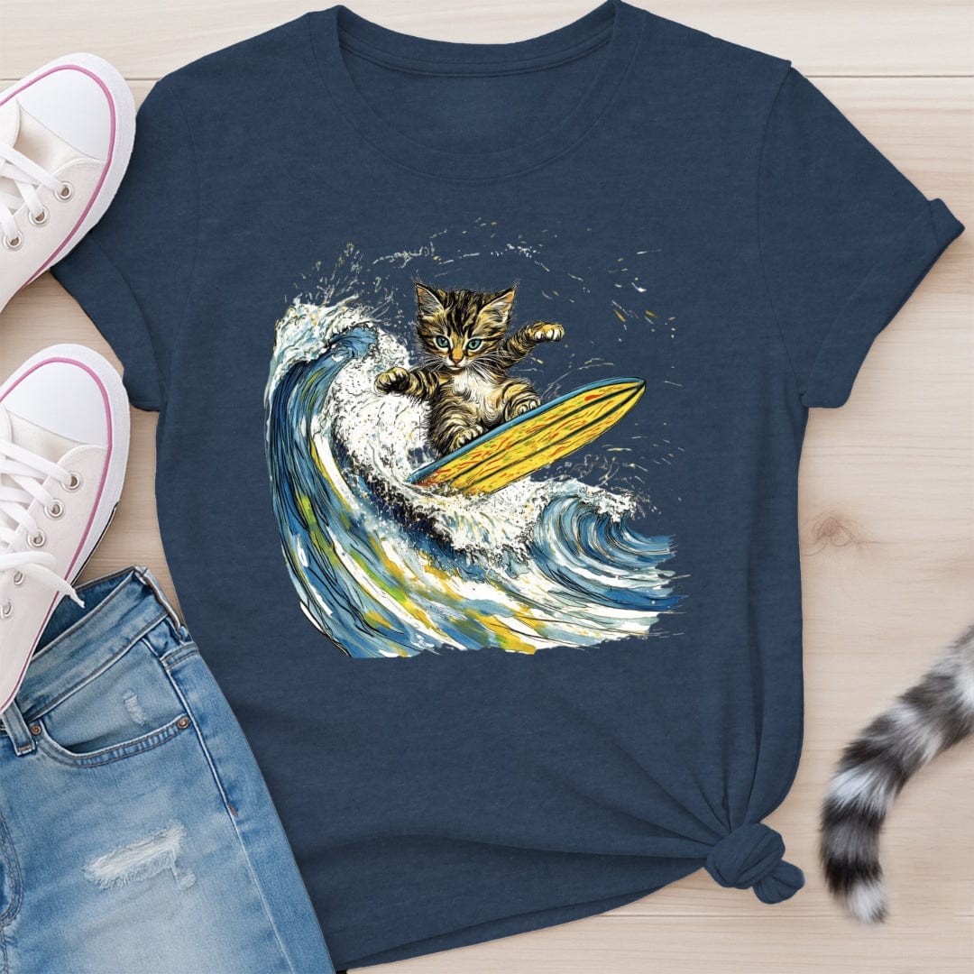 SURFIN' KITTY T-SHIRT