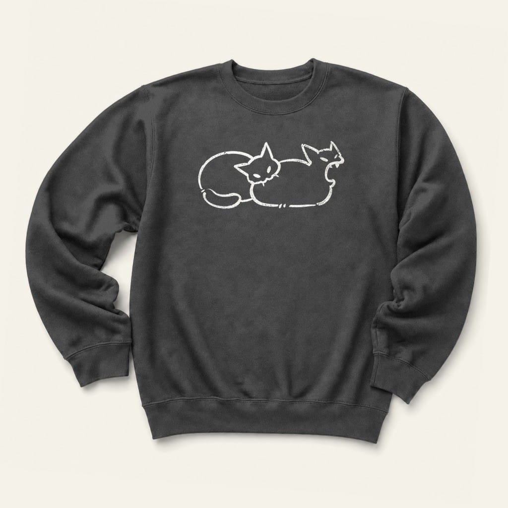 Just Chillin' Sweatshirt in Dark Heather
