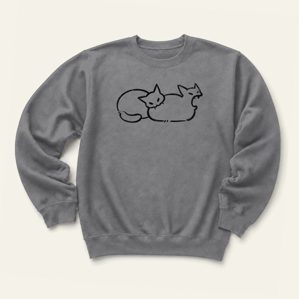 Just Chillin' Sweatshirt in Graphite Heather