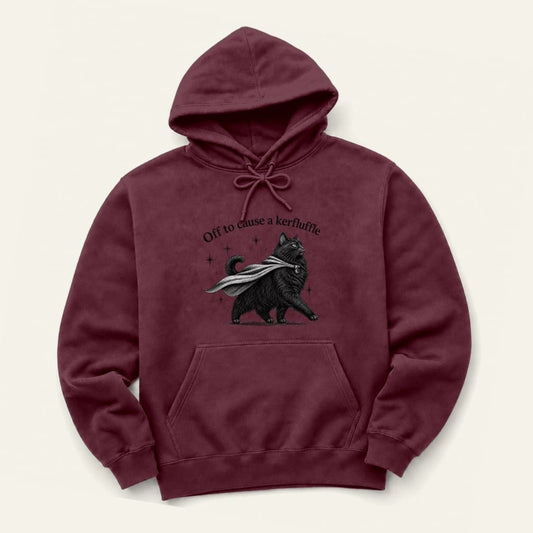 Kerfluffle Hoodie in Maroon
