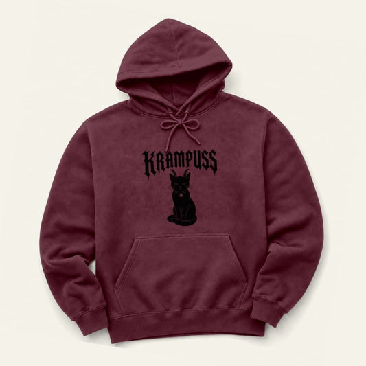 Krampuss Hoodie in Maroon