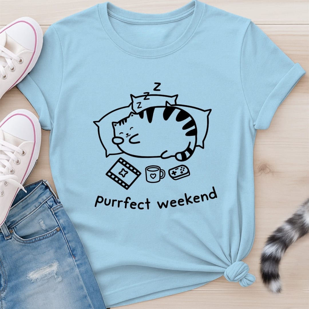 PURRFECT WEEKEND T-SHIRT