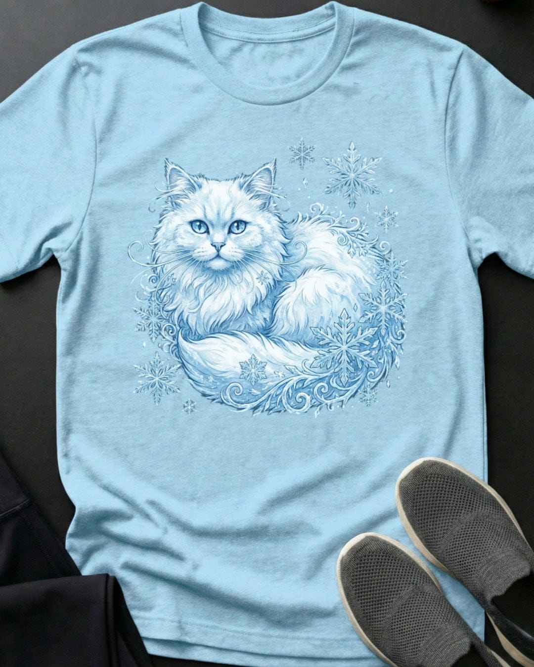 Winter Kitty Tee