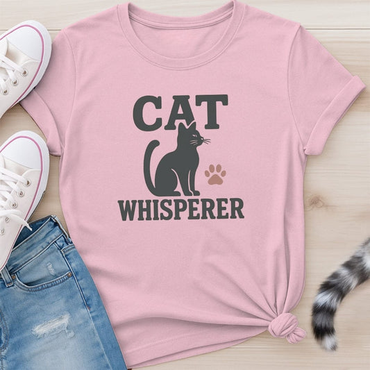 CAT WHISPERER T-SHIRT