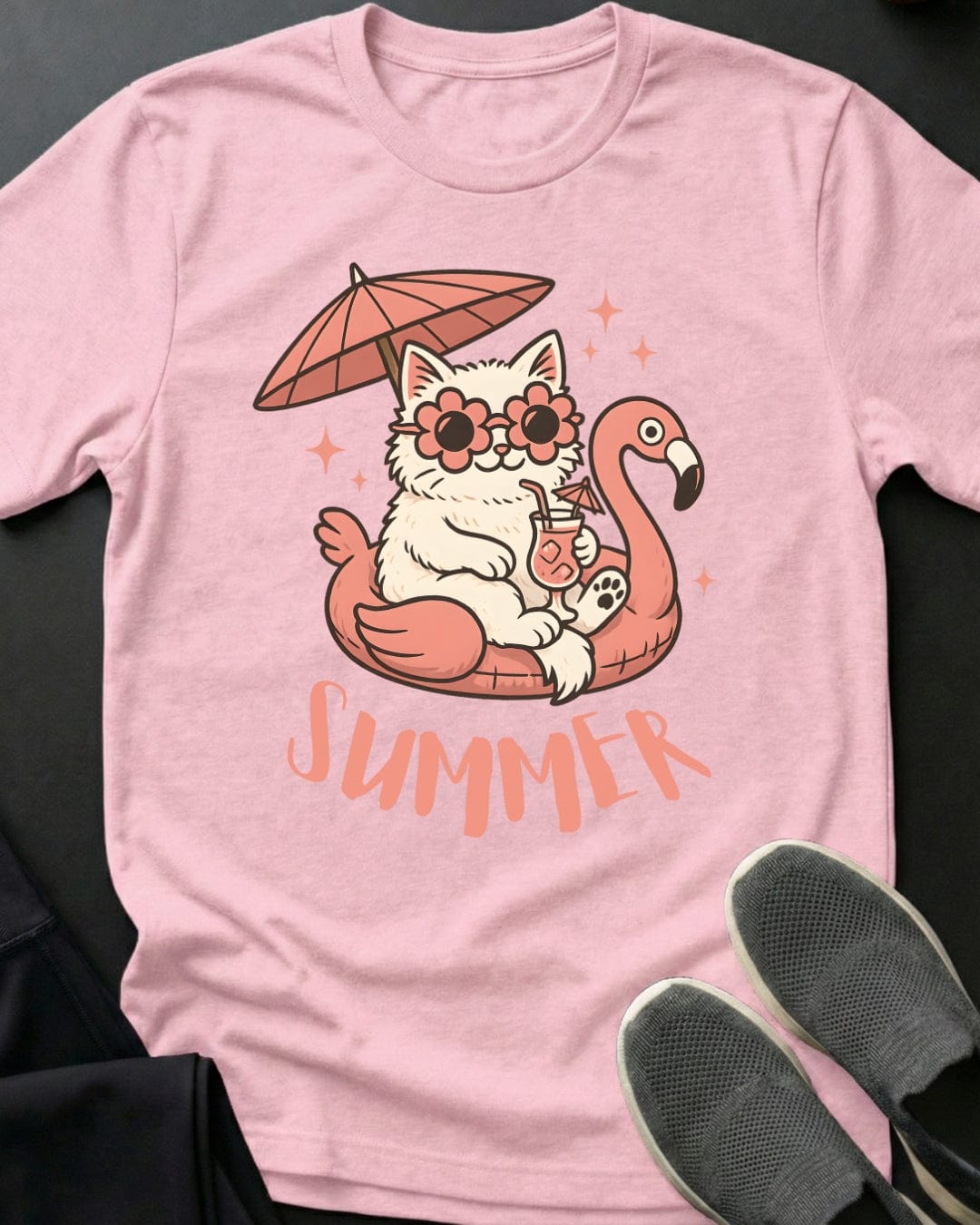 Summer Kitty Tee