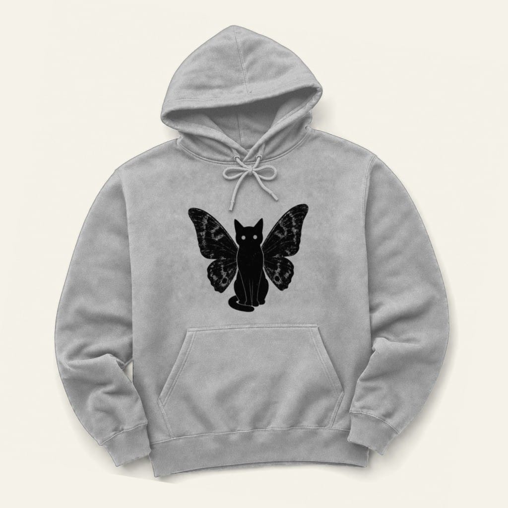 Meowthman Hoodie in Sport Grey